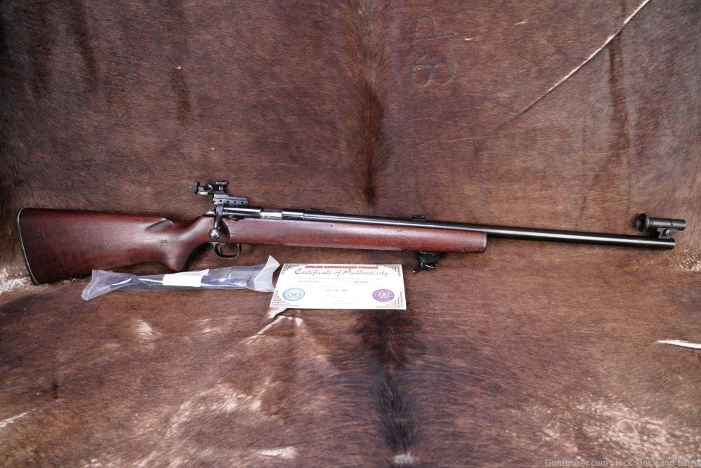 Winchester Model 52-D CMP US Military M12 .22 LR Target Bolt Rifle 1963 C&R-img-6