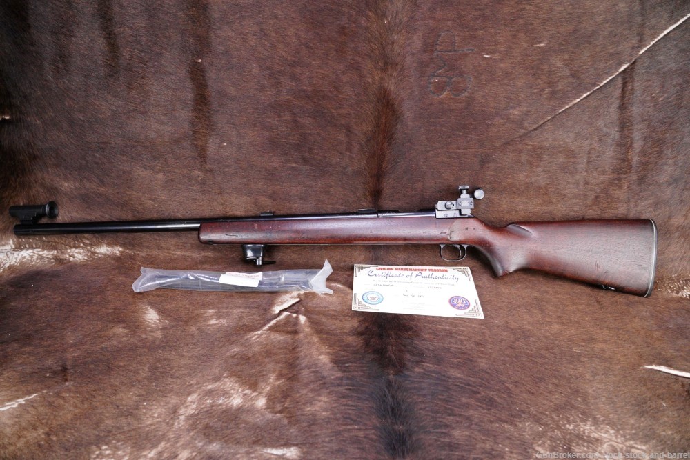 Winchester Model 52-D CMP US Military M12 .22 LR Target Bolt Rifle 1963 C&R-img-7