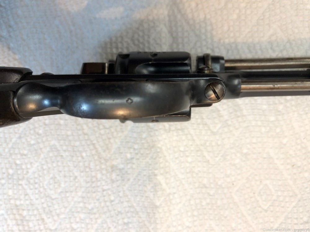 Swiss Model 1882 Ordnance revolver, 7.5mm, holster, 10 rounds.-img-7