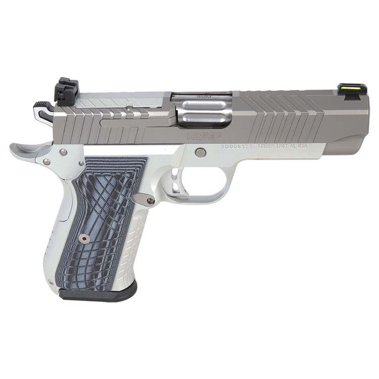 Kimber KDS9c 9mm 4" Bbl Optics Ready Stainless Steel Pistol w/(2)10rd Mags-img-0