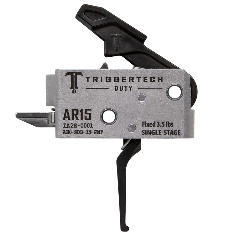 TriggerTech AR15 Single Stage Duty Black/Die-Cast 3.5lb Trigger-img-0