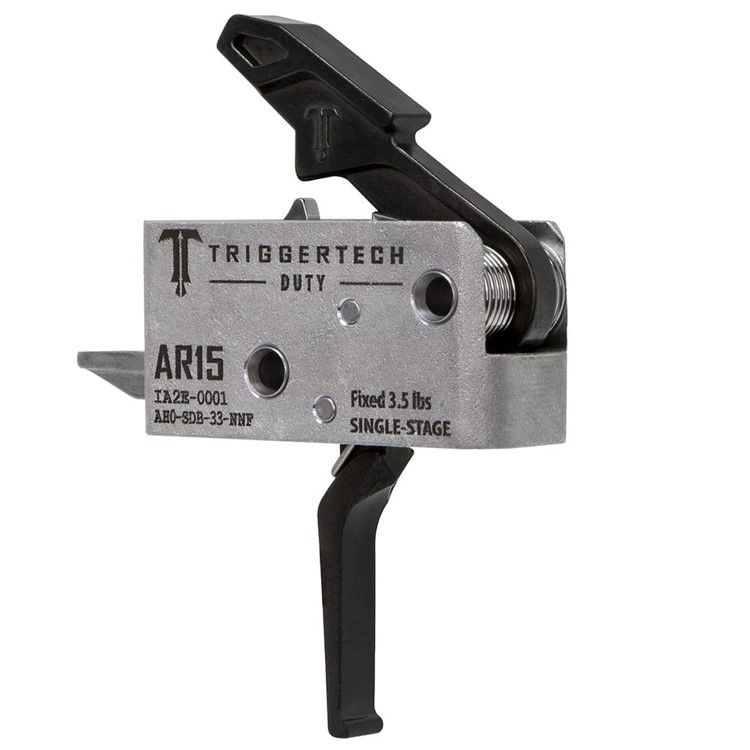 TriggerTech AR15 Single Stage Duty Black/Die-Cast 3.5lb Trigger-img-1