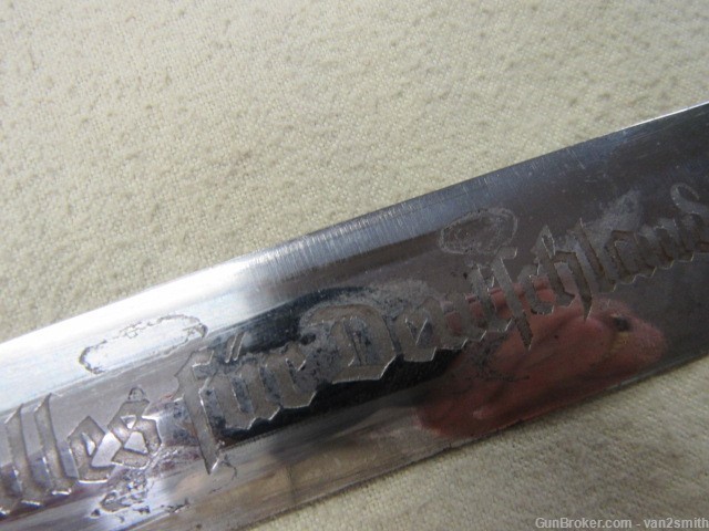 German WWII SA Dagger blade NA*I edged weapon-img-3