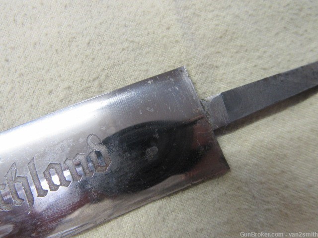 German WWII SA Dagger blade NA*I edged weapon-img-4
