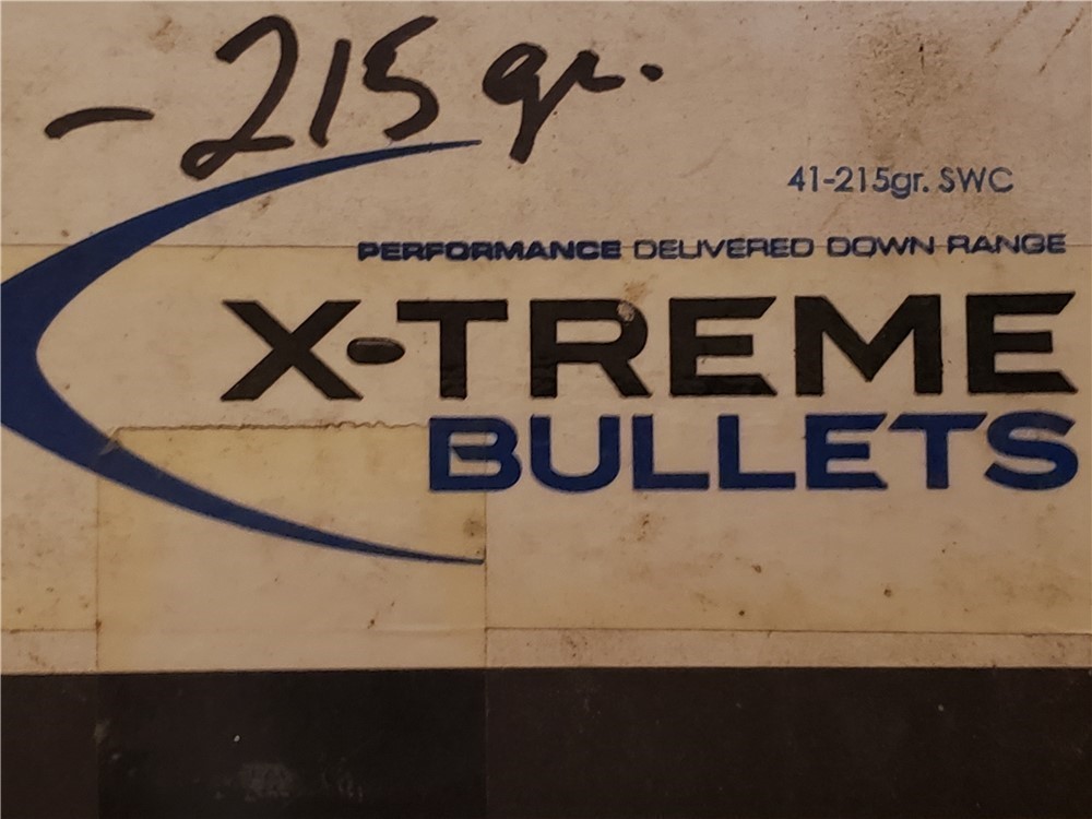 500ct Xtreme Bullets 41cal 215g SWC-FAST FREE SHIPPING y2+-img-2