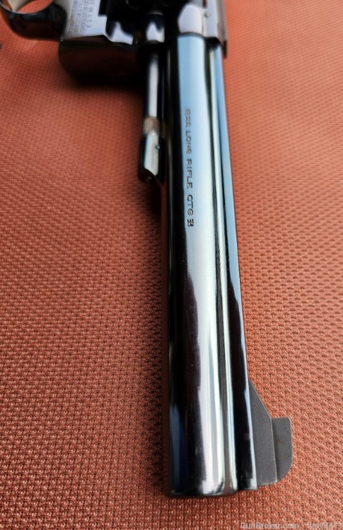 S&W model 17 (K-22 Masterpiece) 22 LR 6" pinned barrel -img-11