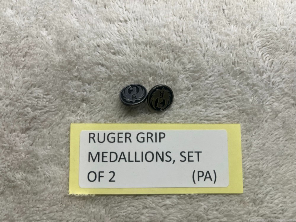 Ruger Grip Medallions, Set Of Two-img-0
