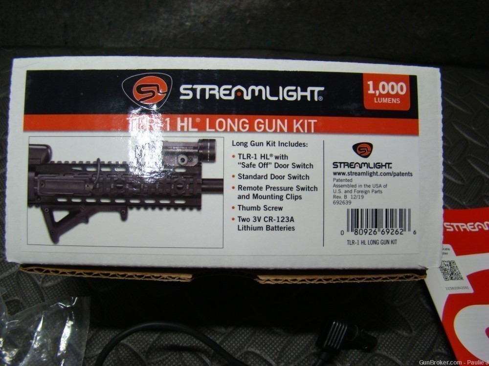 Streamlight TLR-1 HL long gun kit 1000 lumens-img-1
