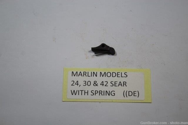 Marlin Models 24, 30 & 42 Sear With Spring-img-0