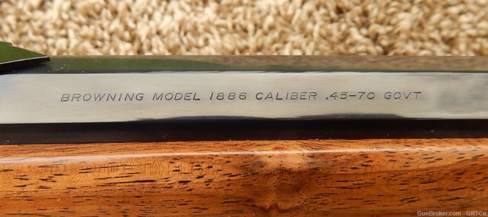 Browning Model 1886 Rifle, Grade 1, .45-70 - 1986-img-18