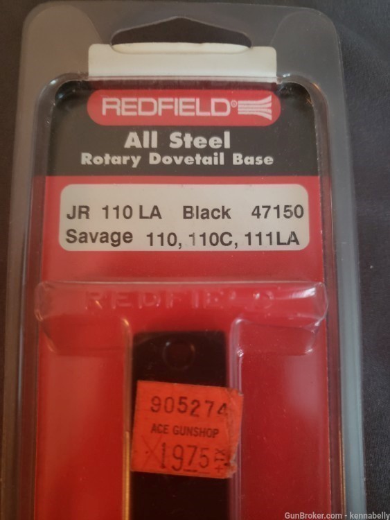 Redfield All Steel Rotary Dovetail Base -img-1