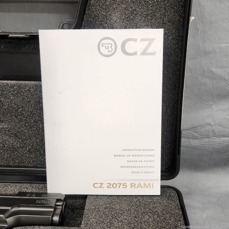 CZ 2075 RAMI pistol 9mm with box, 2 mags-img-27