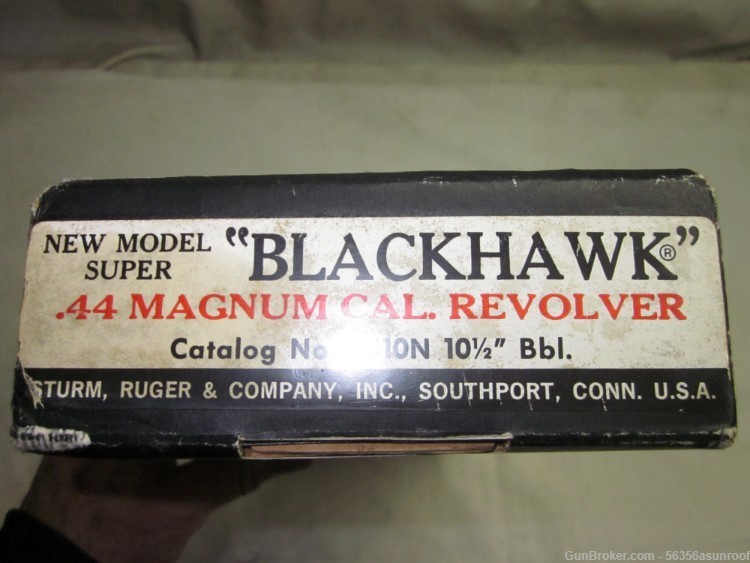 UNFIRED 97% - LIGHT HANDELING MARKS  -  Ruger Super Blackhawk 44mag-img-4