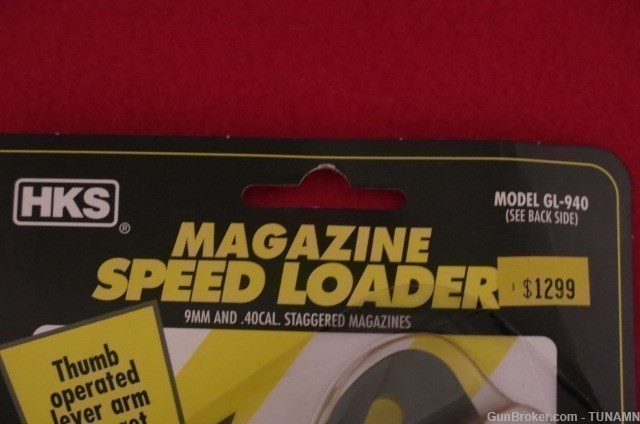 Magazine Speed loader Model GL-940 For Glock 17,19,22,9 mm & S&W Sigma 40 -img-1