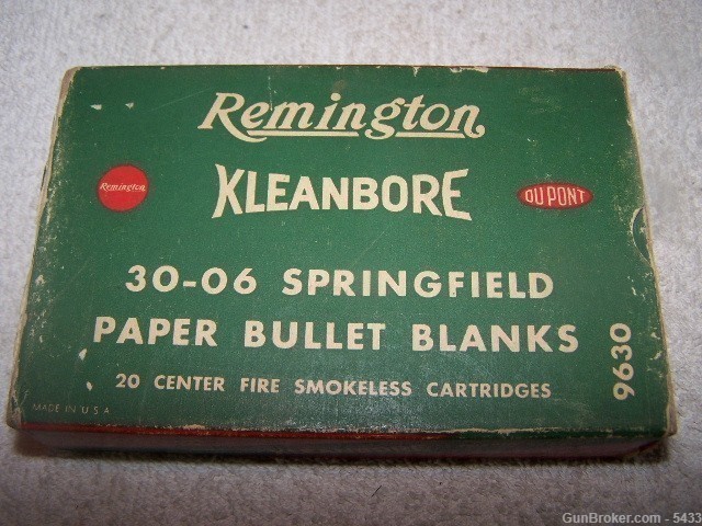 Remington 30-06 Springfield Paper Blanks-img-0