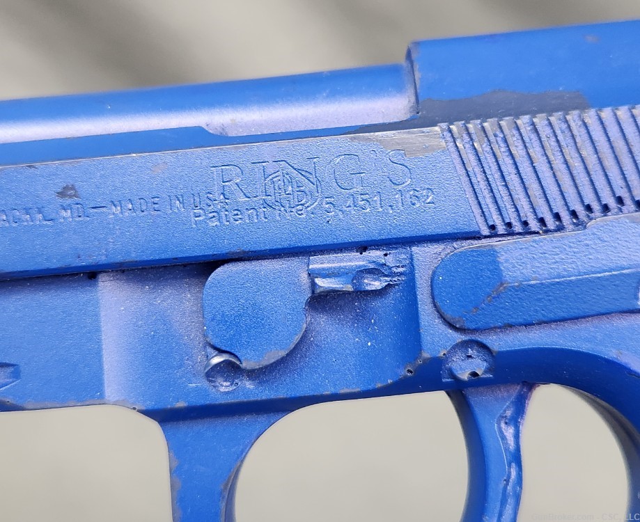 Ring's blue training pistol Beretta 92FS VERTEC-img-7