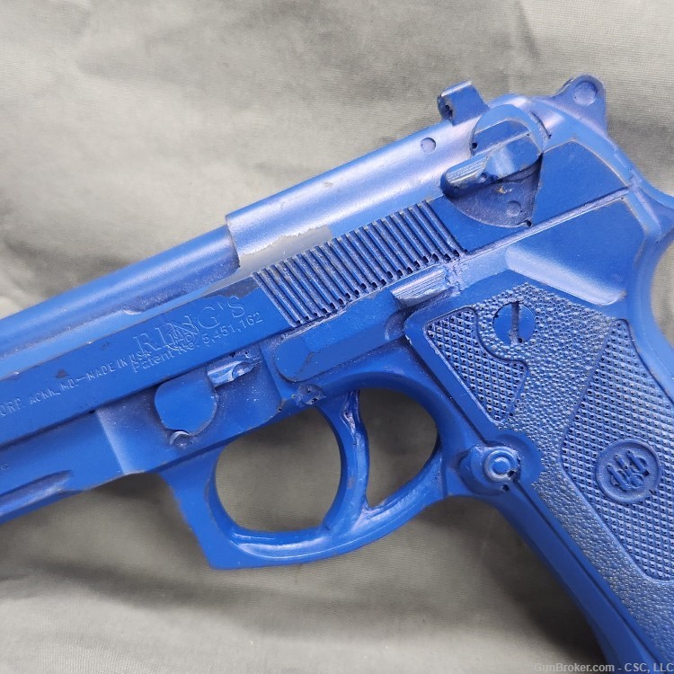 Ring's blue training pistol Beretta 92FS VERTEC-img-5