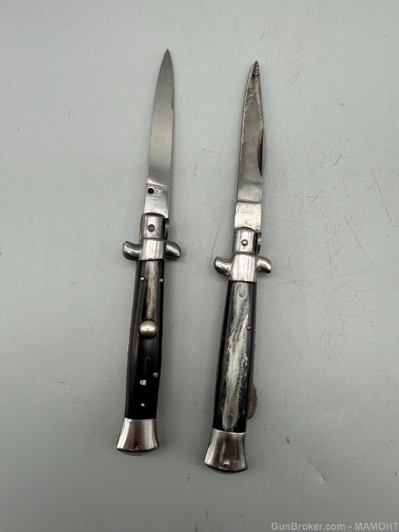 Vintage Italy Knives G C Co Stiletto Auto INOX Knife switchblade -img-0