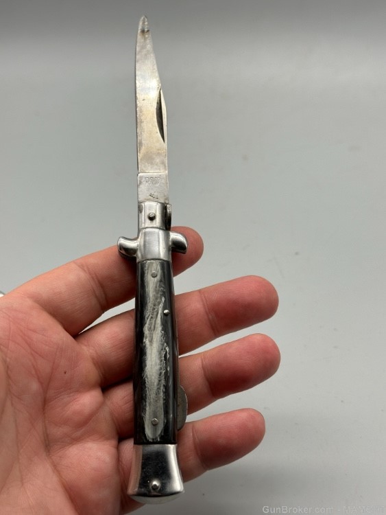 Vintage Italy Knives G C Co Stiletto Auto INOX Knife switchblade -img-6