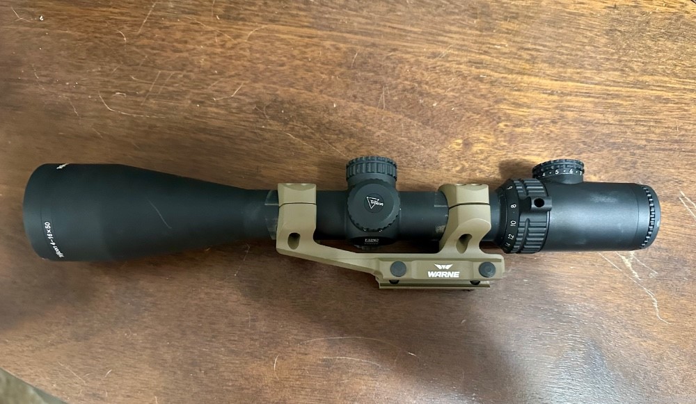 Trijicon 4-16x50 scope and mount -img-2