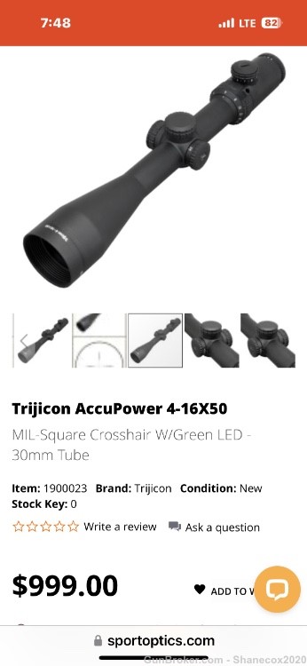 Trijicon 4-16x50 scope and mount -img-4