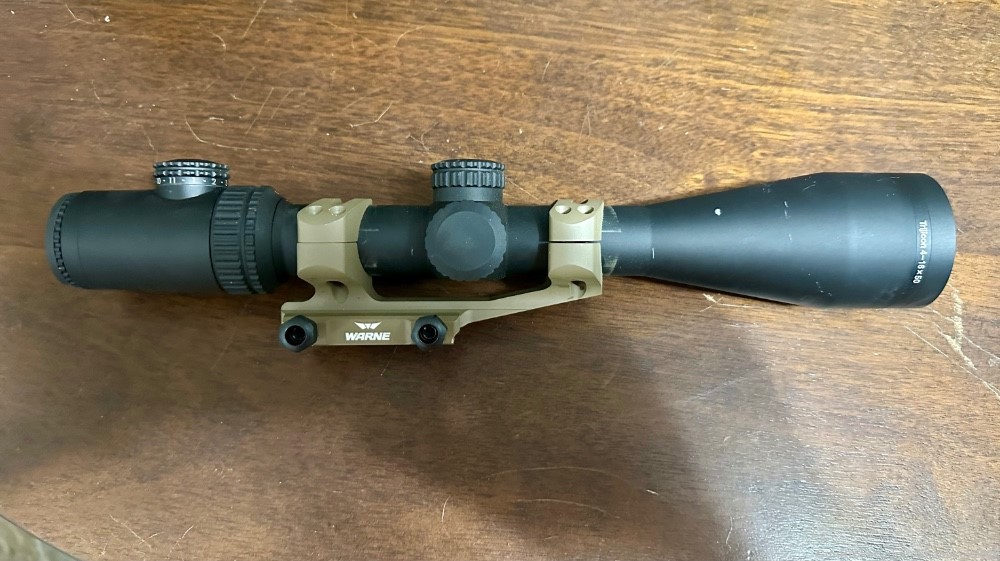 Trijicon 4-16x50 scope and mount -img-1