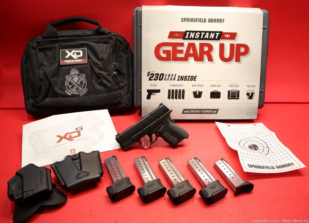 Springfield Armory XDS 9mm w/Gear Up PENNY START no reserve-img-0