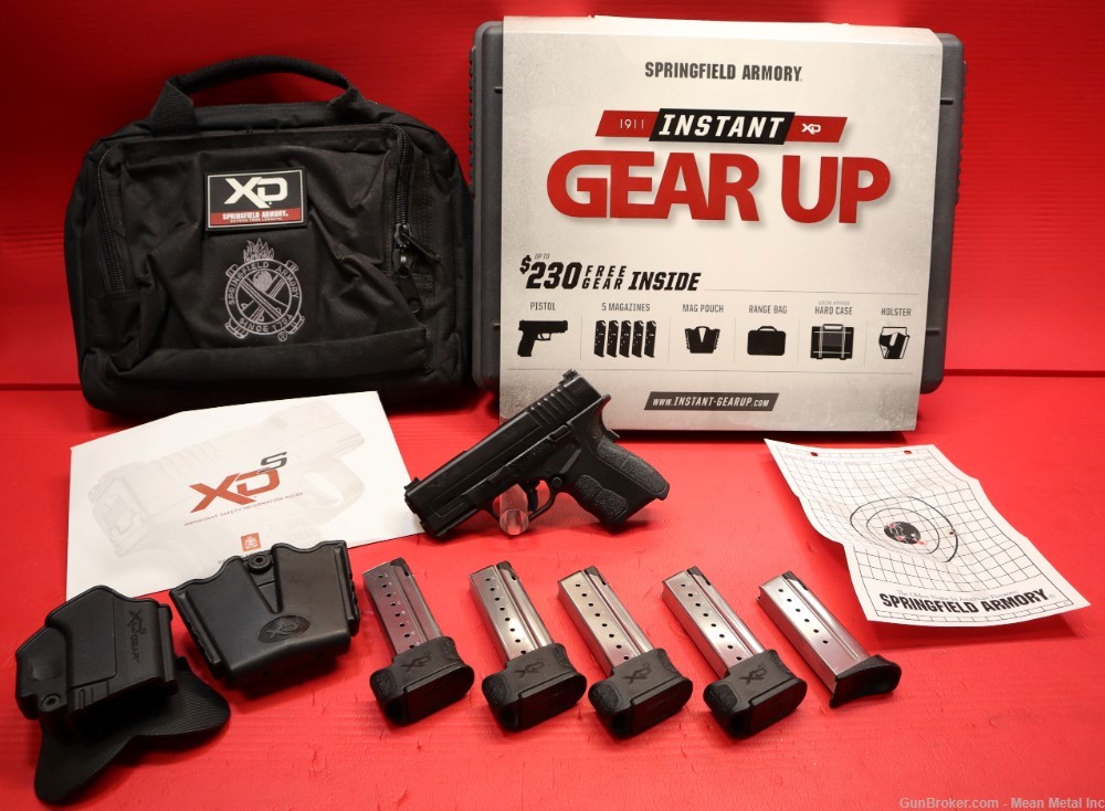 Springfield Armory XDS 9mm w/Gear Up PENNY START no reserve-img-1