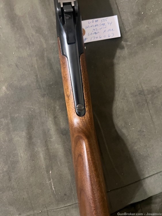Winchester 94 lever rifle .32 Win. 20” barrel circa 1950 -img-20