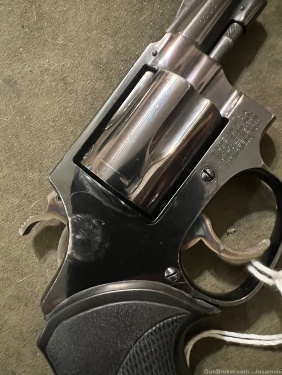 Smith & Wesson Model 36 revolver 5 shot 2” pinned barrel .38 spl. Circa1962-img-6