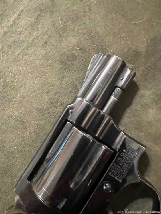 Smith & Wesson Model 36 revolver 5 shot 2” pinned barrel .38 spl. Circa1962-img-9