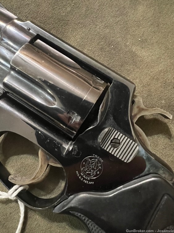 Smith & Wesson Model 36 revolver 5 shot 2” pinned barrel .38 spl. Circa1962-img-3