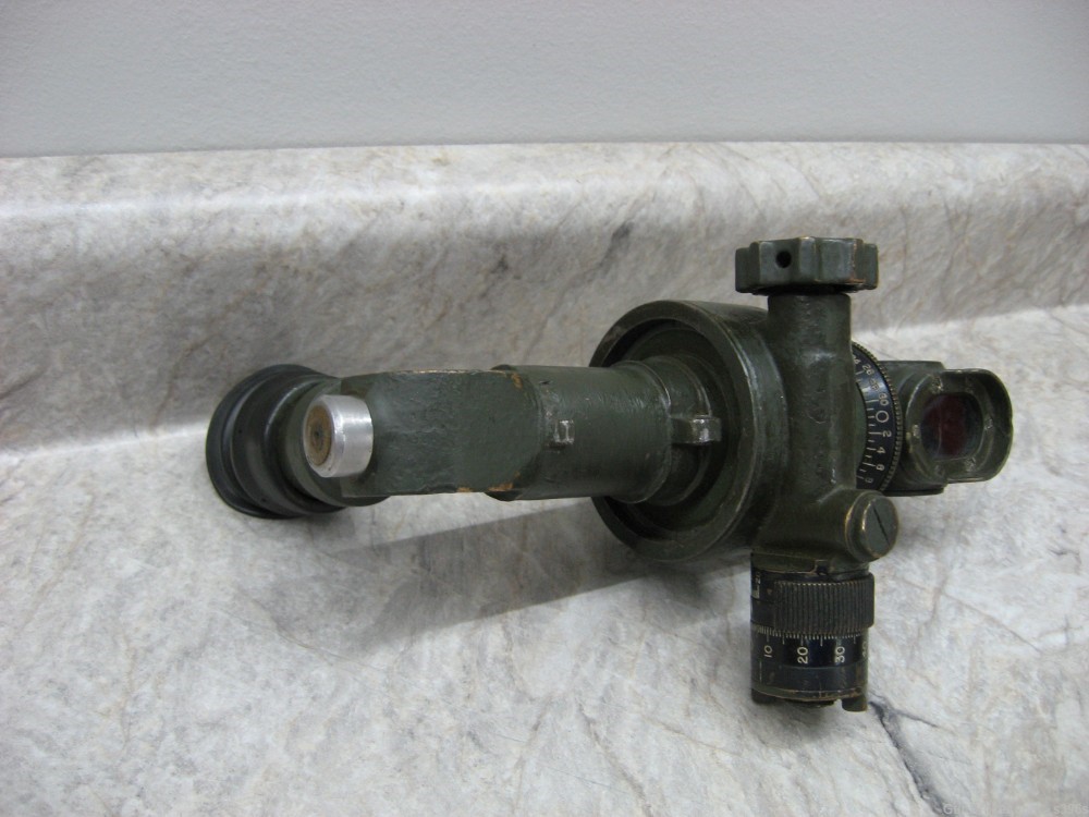  HOWITZER CANNON ARTILLERY Sight WWII Panoramic Telescope WW2, VIETNAM-img-5