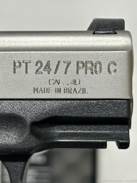 Taurus PT-24/7 Pro Compact SS 40S&W 2-tone 40 S&W PT-24/7-C like G2C G3C-img-9