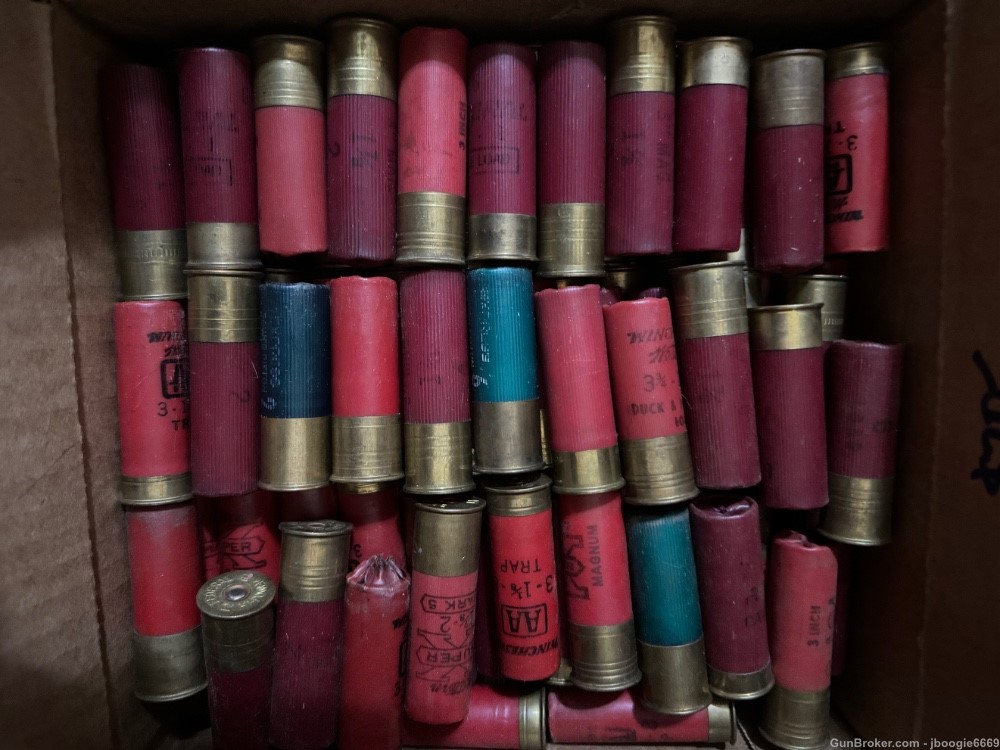 Lot 3  160 rounds 12 gauge shot shells penny auction - reloads-img-0