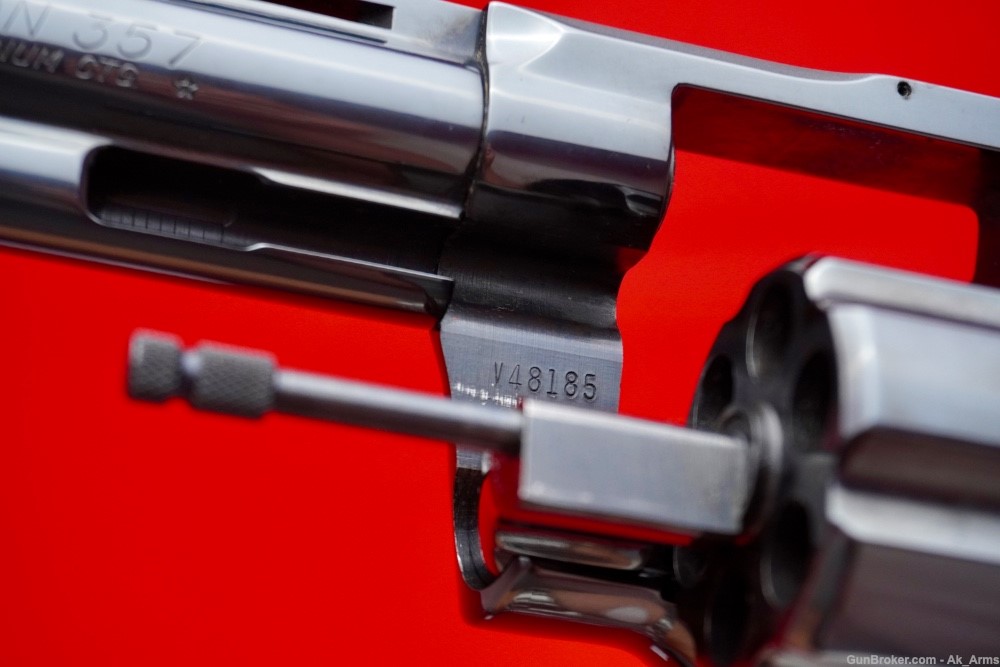 1977 Colt Python 6" Factory Royal Blue .357 Magnum *CULINA CUSTOM GRIPS*-img-16