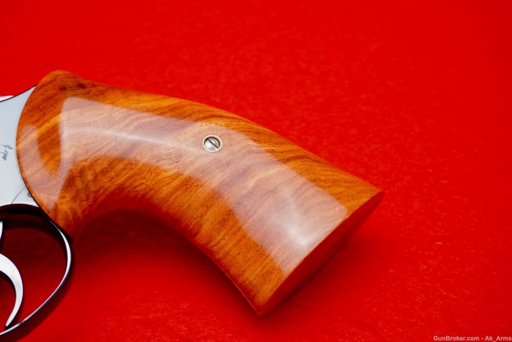 1977 Colt Python 6" Factory Royal Blue .357 Magnum *CULINA CUSTOM GRIPS*-img-3