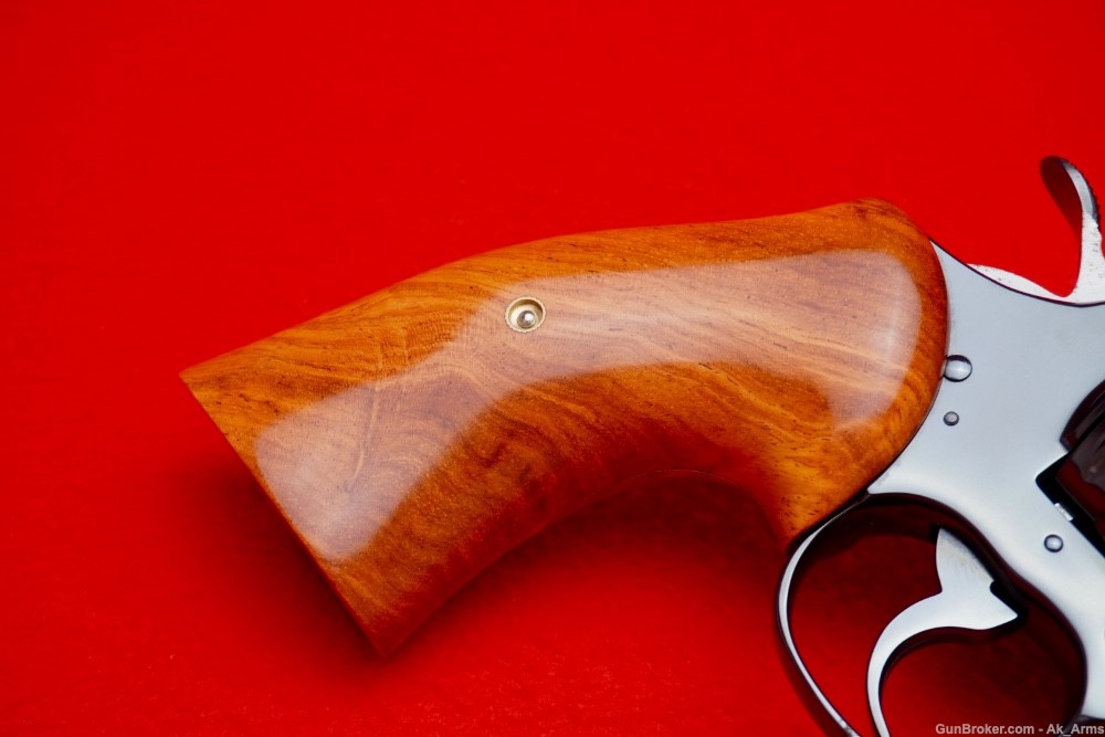 1977 Colt Python 6" Factory Royal Blue .357 Magnum *CULINA CUSTOM GRIPS*-img-7