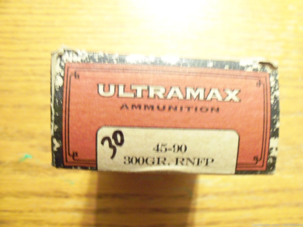 ULTRMAX 45-90 300 GRAIN RNFP TIPPED FULL BOX 45.90 AMMO-CLEAN-img-1