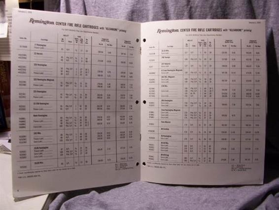 1978 Remington Dealer Ammo Price List-img-1