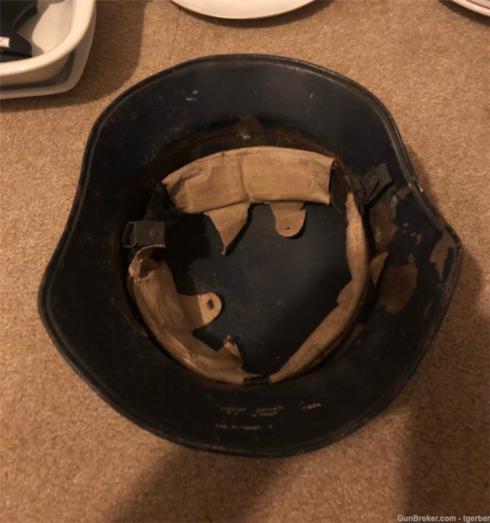 Original WW2 German Civil Defense Helmet Original-img-6