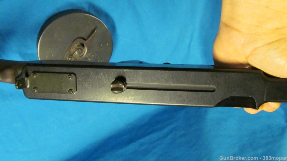 Beautiful 1928 A1 Thompson smg Display Real Parts Solid Aluminum Receiver-img-11