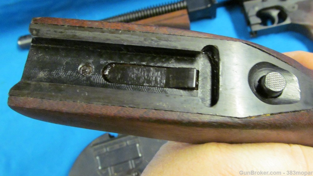 Beautiful 1928 A1 Thompson smg Display Real Parts Solid Aluminum Receiver-img-17