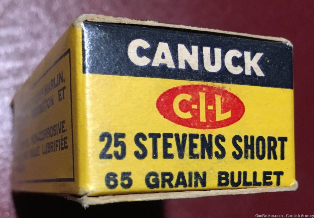 Canuck 25 Stevens Short vintage ammo in great shape-img-0