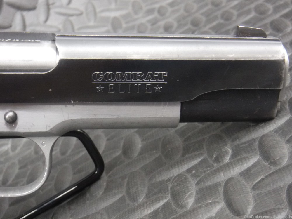 Colt COMBAT ELITE .45ACP Two-Tone Stainless MKIV Series 80-img-5