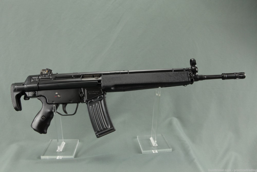 Pre-ban H&K HK93 5.56mm with 25 round magazine, 1988 date code (EXCELLENT)-img-0