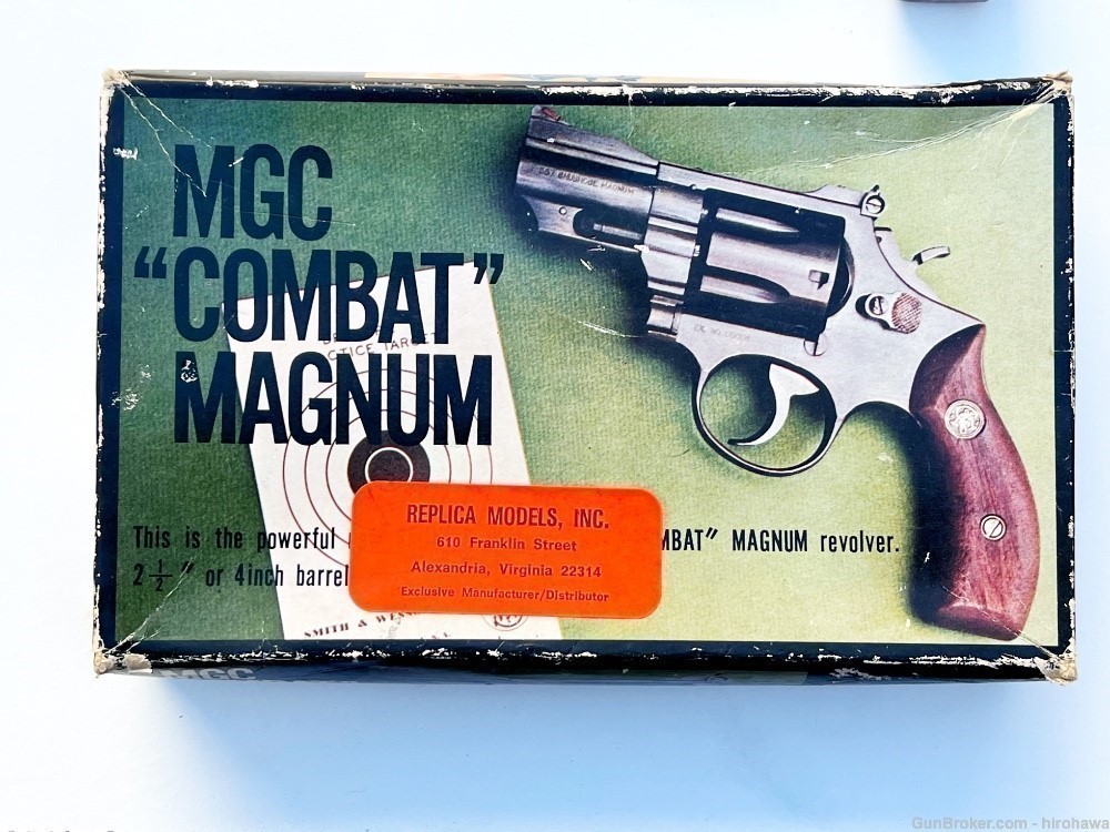 MGC Smith and Wesson Snub Nose Combat 357 Magnum Replica -img-4