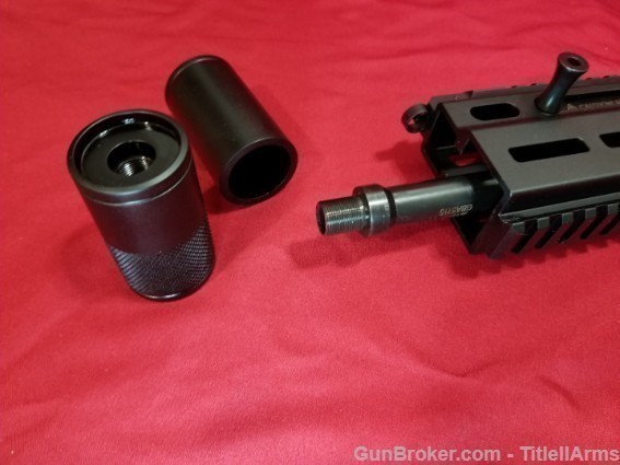 Grand Power STRIBOG SP9A1 A2 Faux Suppressor Knurled-img-4