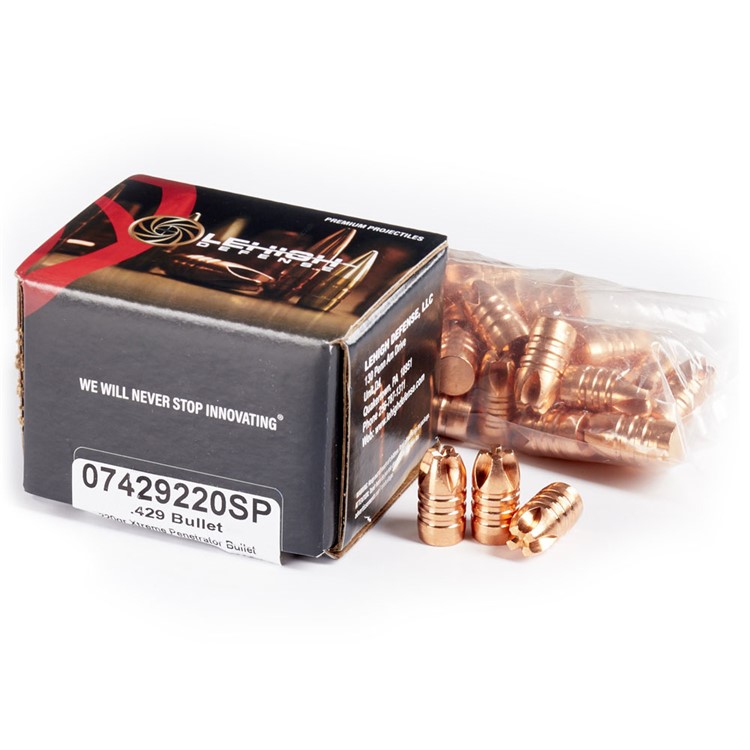 WILSON COMBAT Xtreme Penetrator .429 Caliber/.44 Magnum Bullets 07429220SP-img-2