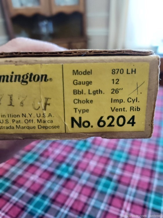 Remington 870 Wingmaster 12 Gauge Left Hand LH Improved Cylinder Barrel NIB-img-9